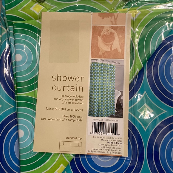 Reversible Shower Curtain - Picture 2 of 3